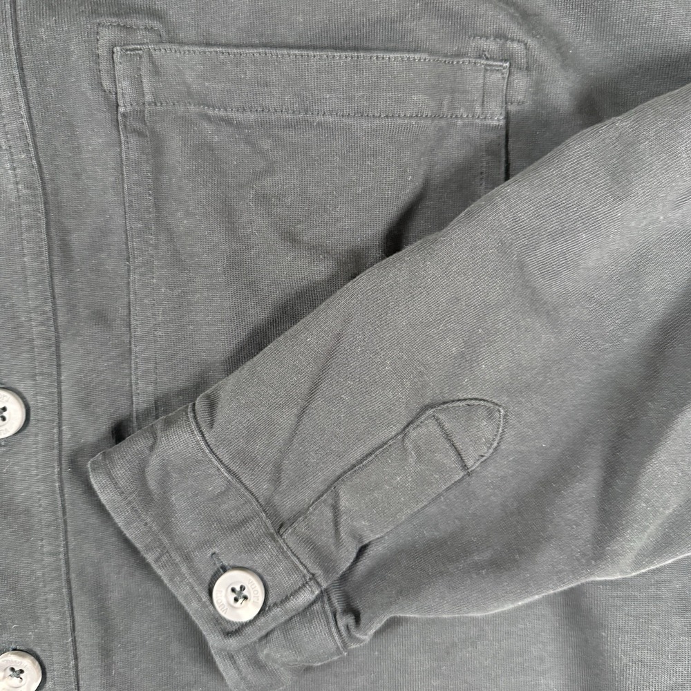 Vuori MacKenzie Shirt Jacket Womens XS/S Black Cotton Button Down VW546 - Picture 8 of 14